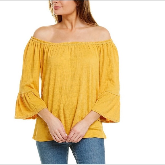 Max Studio Off-shoulder Top - Picture 4 of 5